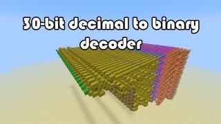 30-Bit Decimal to Binary Decoder