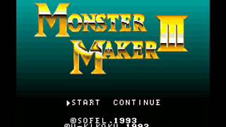 Monster Maker III - BGM 23 - SNES Music