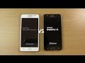 Samsung Galaxy Grand Prime Official 5.0.2 VS Galaxy J 5.1.1 - Speed Test