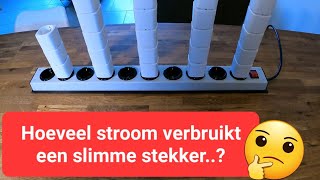 Hoeveel stroom verbruikt een slimme stekker..?🤔