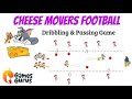 Cheese Movers Football | Soccer Dribbling & Passing Game | The Games Gurus