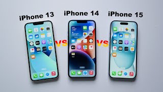 iPhone 13 vs iPhone 14 vs iPhone 15 Speed Test in 2024🔥| You Should Know This! (