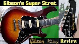 Gibson's Strat Killer | 1981 Gibson Victory MVX Super Strat Sunburst | Review + Demo