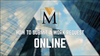 Work Request Tutorial
