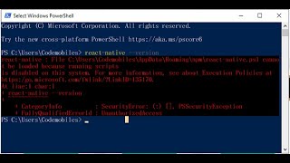 PowerShell Fix Error - Execution Policy Restricted (English Ver.)