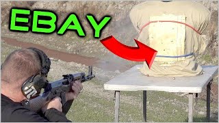 SKETCHY eBay body armor vs REAL police gear