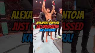 ALEXANDRE PANTOJA JUST DESTROYED AND SUBMITTED KAI ASAKURA!#trending #youtubeshorts #viralvideo