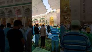 Masjid Nabawi live MashaAllah SubhanAllah Makkah vlog madina live 🤲😭👈🇸🇦📿#shorts #madina #short
