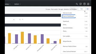 Look & Learn - Creating a dashboard from an Explore