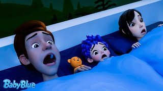 Ten in The Bed | Don't Be Afraid! | Kids Songs \u0026 Nursery Rhymes | Baby Blue