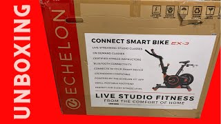 Echelon EX 3 Smart Connect Spin Bike Unboxing & Assembly!