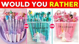 Would You Rather..? Choose Your SCHOOL SUPPPLIES  🎒📚😍