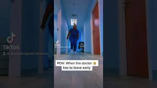 When Doctors Take off #medicalassistant #dance #funny #comedy #fyp #healthcare