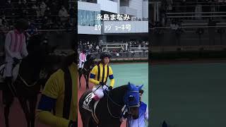 永島まなみ　ｴｳﾞｧｼﾞｮｰﾈ号　パドック風景② 20221203中京競馬5R