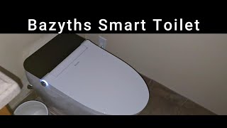 Bazyths Smart Toilet with Built in Tank \u0026 Bidet  Heated seats (EPISODE 4913) Amazon Unboxing Video