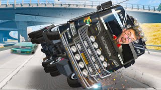 RUTA CON ACCIDENTES EN CAMIÓN POR ESPAÑA 😂 | Euro Truck Simulator 2