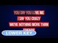 Friends - Marshmello feat. Anne-Marie | Karaoke Lower Key