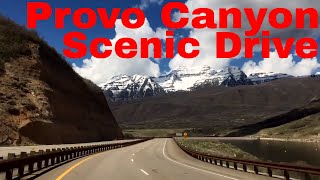 Provo Canyon SR 189 Utah Scenic Drive May 1st 2018