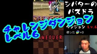 【シバター】回復なしチャレンジダンジョン６で洗礼！魔法石が減っていく…