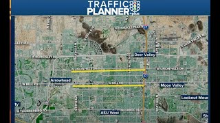 Check Your Commute Weekend Construction Returns On Valley Freeways