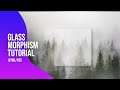 How to Create Glassmorphic Elements in HTML & CSS | Glassmorphism Tutorial