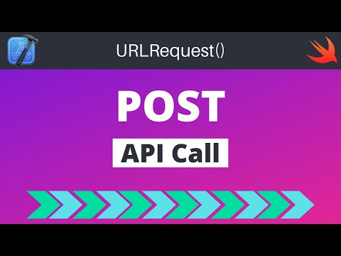 Swift: POST API Calls (URLRequest REST) – Xcode, 2022, iOS for Beginners