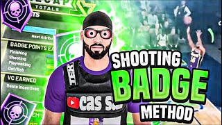 THE *NEW* FASTEST & BEST SHOOTING BADGE METHODS IN NBA 2K20! UNLOCK All Badges In One Day NBA 2K20
