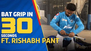 WATCH: Rishabh Pant Changes His Bat's Grip in 30 seconds | Delhi Capitals