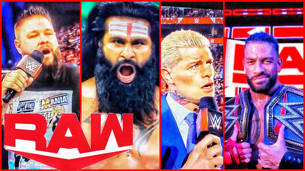 WWE RAW HIGHLIGHTS TODAY | WWE RAW LIVE TODAY 4 APRIL 2022 | WWE TODAY ...