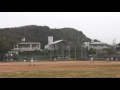 東風平中学校野球部　20170507　嘉数中学校戦　當銘　レフト前 10