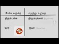 spoken language பேச்சு வழக்கு written language எழுத்து வழக்கு learn tamil language in sinhala