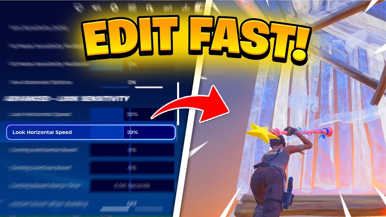 How To Instantly Edit Faster In Fortnite Console Pc Youtube