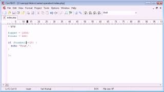 PHP 23 Logical Operators