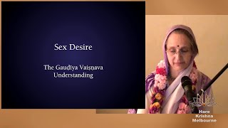 Sex Desire - The Gaudiya Vaishnava Understanding