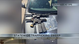 Crime sweep in Tucson and Phoenix leads to 41 arrests, seized drugs