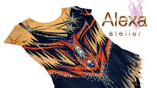 Leotard for acrobatic and rhythmic gymnastics from Alexa Atelier 23291 - 1