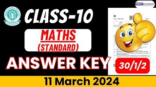 Class 10 Maths Paper Analysis | CBSE Boards 2023-24 | Class 10 MATHS (Standard) Paper Code 30/1/2