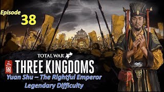 Taking Down Yellow Turbans l Total War: Three Kingdoms l Yuan Shu - Legendary l EP38