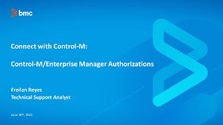 CWCM: Control-M/Enterprise Manager Authorizations in 9.0.20