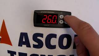 How To Change The Set Point On A Panel Mounted Digital Thermostat (Z31) Ascon Tecnologic