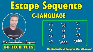 Escape Sequences | C Language | C Programming