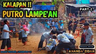 KALAPAN PUTRA LAMPEAN, LIVE BARAN TEGARON, LESANPURO 12