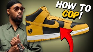 Where to Buy the Nike Wu Tang Clan Dunks!