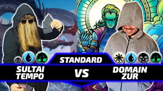 Sultai Tempo Vs Domain Zur [Paper Standard MtG Gameplay] 2024