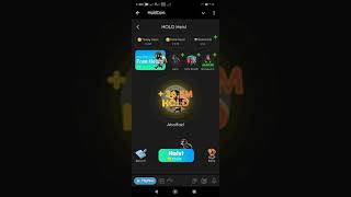 نحوه کار با ایردراپ hold coin