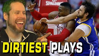 KNOCK HIM OUT! Dirtiest Basketball Plays