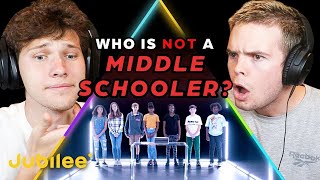 Can We Spot Who The Fake MIDDLE SCHOOLER Is?  - Jubilee React