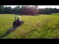 John Deere 5065E Mowing Tall Pastures with a Woods Cutter #farming