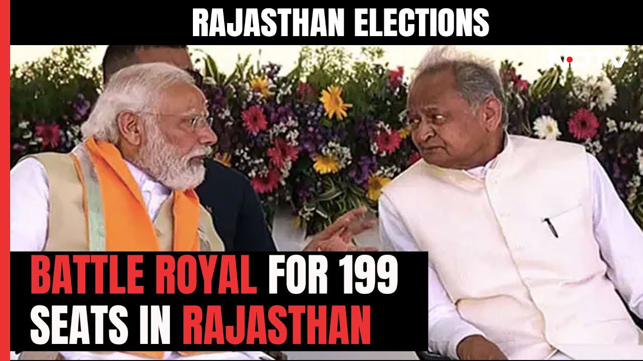 Rajasthan Assembly Elections 2023: It's Ashok Gehlot Vs Narendra Modi ...