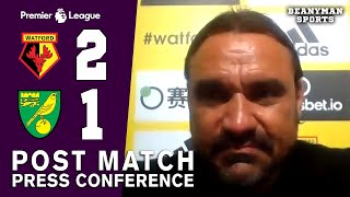 Watford 2-1 Norwich - Daniel Farke FULL Post Match Press Conference - Premier League